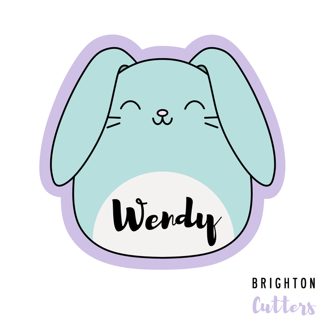 Plushie Bunny Cookie Cutter