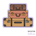 Stack of Suitcases Cookie Cutter