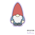 Standing Gnome Cookie Cutter
