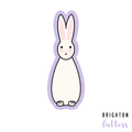 Skinny Easter Bunny Cookie Cutter