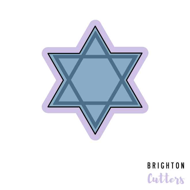 Star of David Cookie Cutters (Stacking)