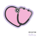 Stethoscope Heart Cookie Cutter