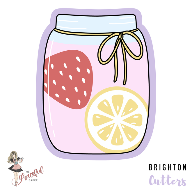 The Graceful Baker's Strawberry Lemonade Workshop Cookie Cutters