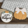 Circle with Pumpkin Flourish Cookie Cutter