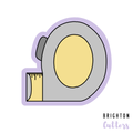 Tape Measure Cookie Cutter