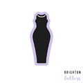 Tiffany's Black Dress Cookie Cutter