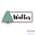 Tree Name Plaque Cookie Cutter