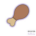 Turkey Leg Cookie Cutter
