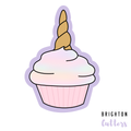 Unicorn Cupcake Cookie Cutter