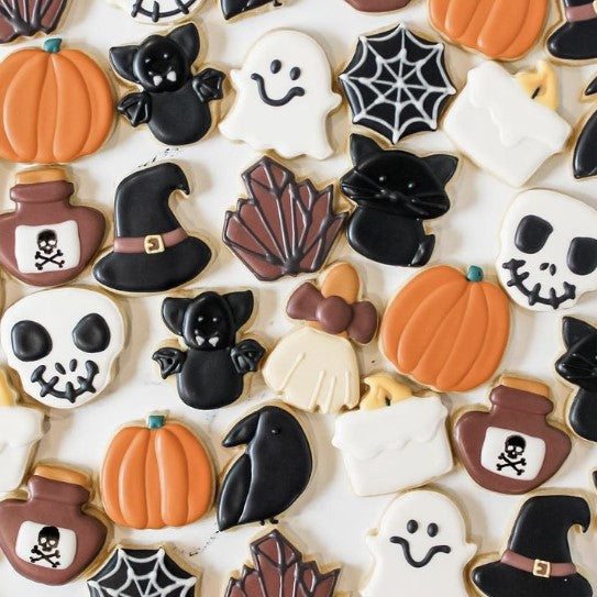 Happy Halloween Spider Web Cookie Cutter