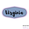 Virginia's Plaque Cookie Cutter