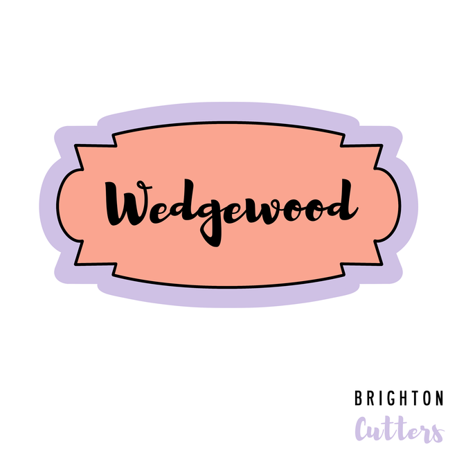 Wedgewood Plaque Cookie Cutter