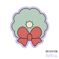 Wreath with Bow Cookie Cutter