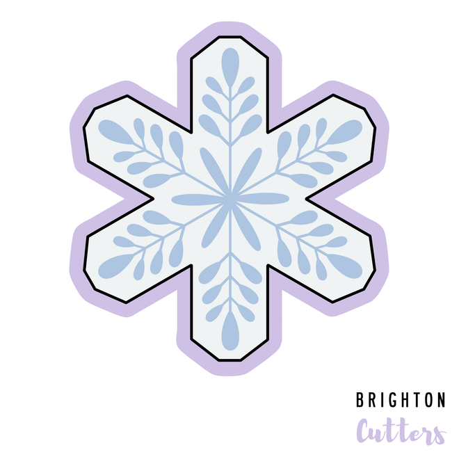 Asterisk Snowflake Cookie Cutter