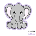 Baby Elephant Cookie Cutter