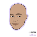 Bald Man Cookie Cutter