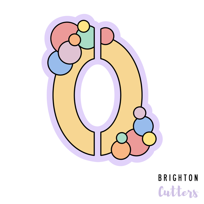 Balloon Garland Number Cookie Cutters for NSBB Purchasers