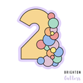 Balloon Garland Number Cookie Cutters