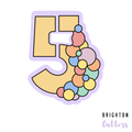 Balloon Garland Number Cookie Cutters