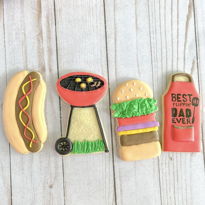 BBQ Collection - 4 Inch Tall Cookie Cutters