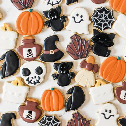 13 Nights of Halloween Mini Cookie Cutters for Miss Cookie Packaging Advent Boxes