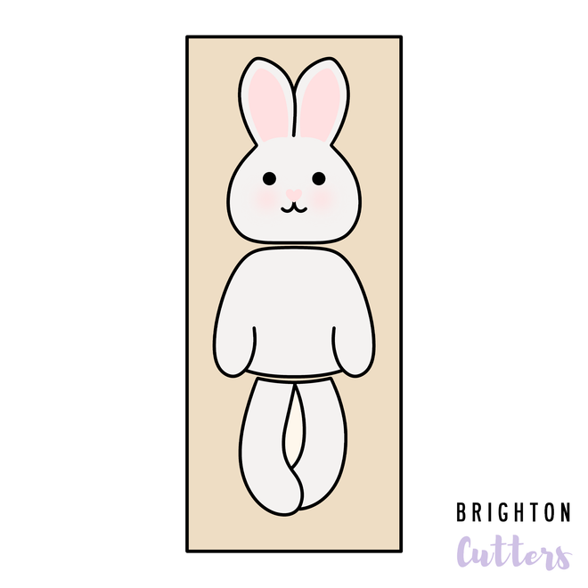 11 inch Build a Bunny Cookie Cutter Set
