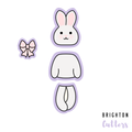 11 inch Build a Bunny Cookie Cutter Set