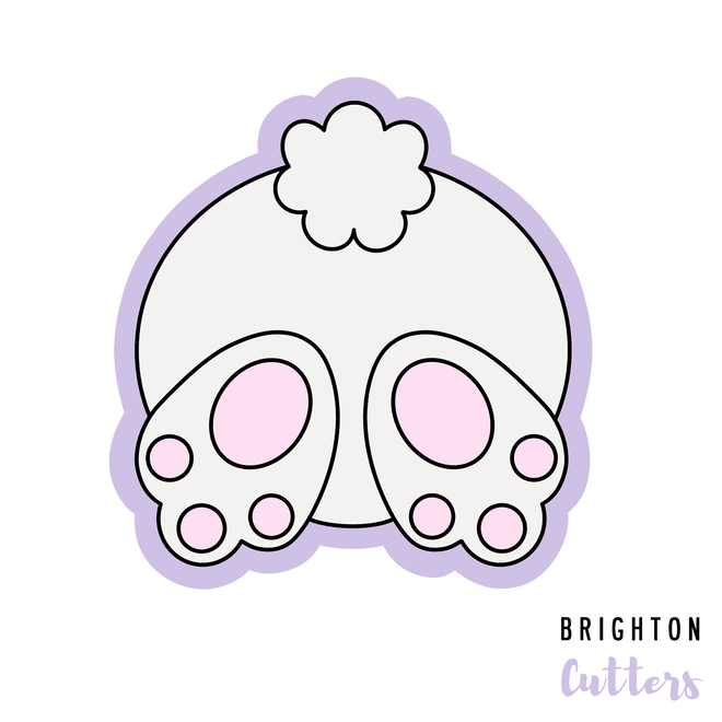 Bunny Butt Cookie Cutter