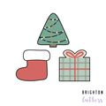 Christmas Cheer Cookie Cutters