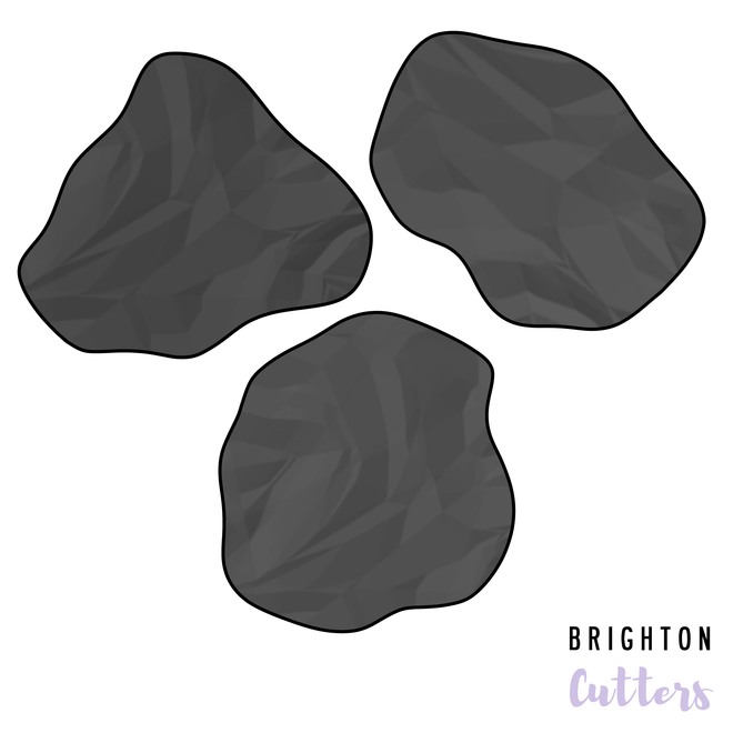 Lump of Coal Mini Cookie Cutters