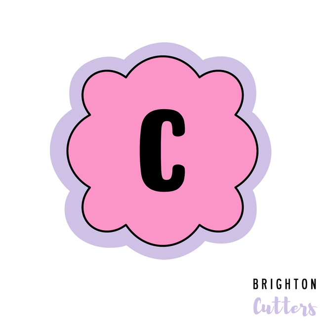 Cotton Candy Plaque Cookie Cutter