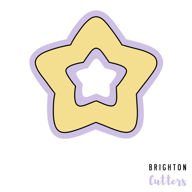 Chubby Star in Star Cookie Cutter