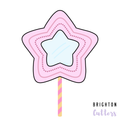 Chubby Star in Star Cookie Cutter