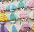 Princess Dress Set of 3 Cookie Cutters