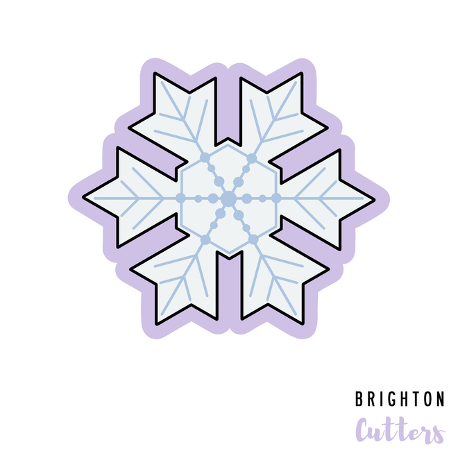 Fancy Snowflake Cookie Cutter