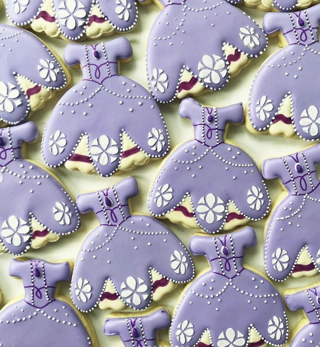 Young Princess Dress Cookie Cutter