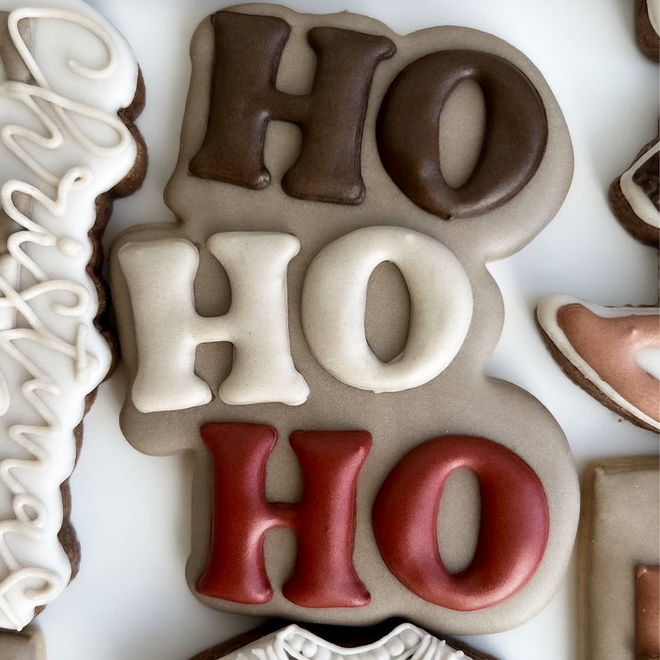 Ho Ho Ho Cookie Cutter