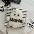 Cute Ghost Plaque Cookie Cutter