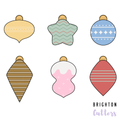 The Graceful Baker's Ornament Cookie Cutters