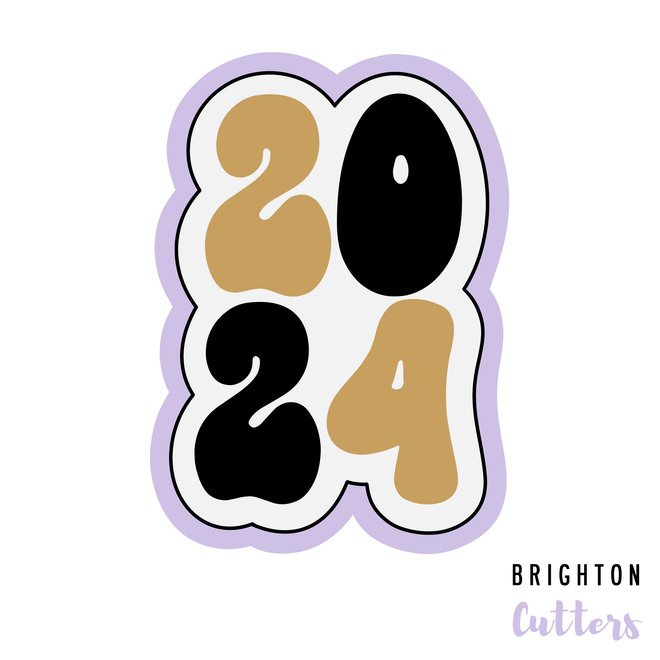 Groovy 2024 Cookie Cutter