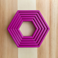 Nesting Hexagons Cookie Cutter