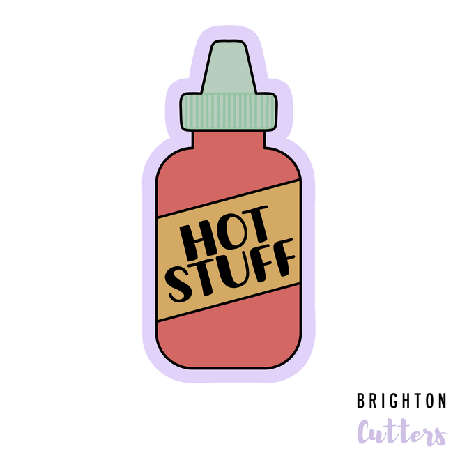 Hot Sauce / Glue Bottle Cookie Cutter