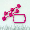Tiny Gingerbread Multi-Cutter and Dough Popper (for Elf Cookies)