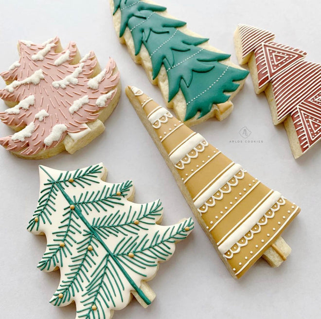 Trees Set of 6 Cookie Cutters