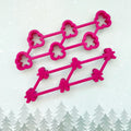 Tiny Gingerbread Multi-Cutter and Dough Popper (for Elf Cookies)