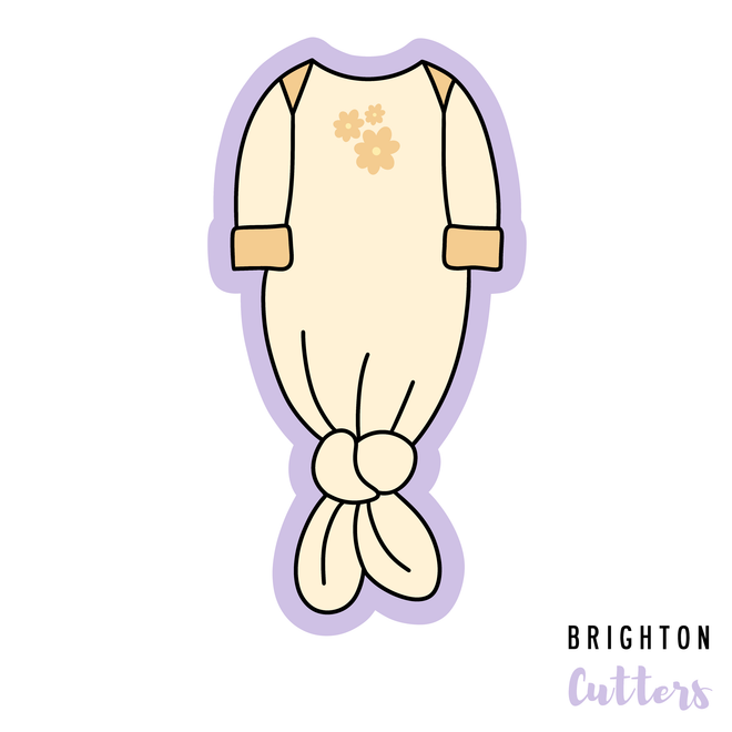 Knotted Onesie Cookie Cutter