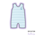 Baby Overalls Cookie Cutter