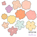 Natural Flower Cookie Cutters