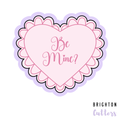 Scalloped Charming Heart Cookie Cutter