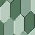Elongated Slanted Hexagon 1 Cookie Cutter